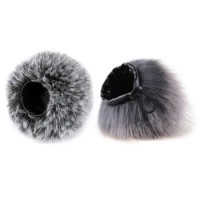 Outdoor Furry Windscreen Windshield Cover Muff for Zoom H1n Handy Recorder Microphone WindShield