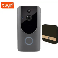 2MP 1080P Wireless WIFI IP Doorbell Tuya/UBOX APP Battery Power Low Comsunption Video Door Phone Visual Door Viewer