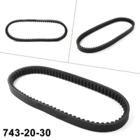 743mm Rubber Motorcycle CVT Drive Belt 743-20-30 For 125cc 150cc 4-stroke GY6 Engines