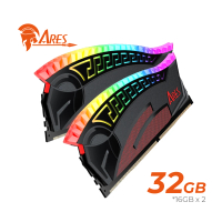 DATO 達多 ARES Armor DDR4 3200 RGB 32GB 超頻記憶體(16GBx2)