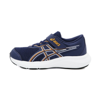 ASICS CONTEND 9 PS 魔鬼氈 慢跑鞋 中童鞋 深藍 S1308 (1014A338-405)
