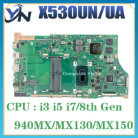 X530UN Mainboard For ASUS X530UA X530UF A530U F530U V530U R530U K530U S530U X530UNO Laptop Motherboa