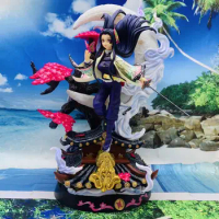 39cm Demon Slayer Kochou Kanae Anime Figure Gk Kochou Kanae With Light Pvc Statue Action Figurine Model Doll Toys Kids Gifts