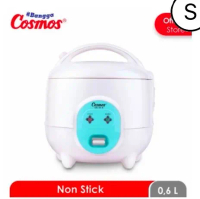 RICE COOKER MINI COSMOS 0.6 LITER KECIL TERBARU TEPLON LENGKET