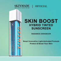 [beli 1 Percuma 1] SKINMADE Skin Boost Hybrid Broad-spectrum + Blue Light Sunscreen SPF 50+ PA++++ F
