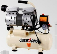 氣泵空壓機小型空氣壓縮機奧突斯充氣無油靜音220V木工噴漆沖氣泵 全館免運