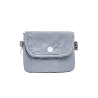 Lova.id - ELARA - Dompet Lipat Wanita Abu