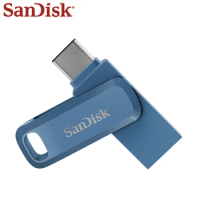 Sandisk Ultra OTG USB 3.1(Type C) Pen Drive 128GB Blue Flash Disk 64GB Memory Stick USB3.1 Type A Pendrive for PC MAC IPAD PRO