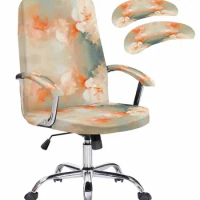 Oil Painting Abstract Modern Art Elastic Office Chair Cover Gaming Computer Chair Armchair Protector Seat Covers