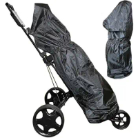 Golf Bag Rain Cover Dustproof Waterproof Golf Bag Hood Rain Cover Shield Outdoor Golf Pole Bag Cover Protection Golf Cart Bag