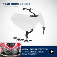 Bảo Vệ Ống Kính Bảo Vệ Đèn Trước, Cho Xe Máy Honda CRF1100L Africa Twin CRF 1100 L 20, Trong Suốt, P