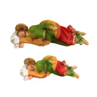 Religious sculpture on the desk, sleeping Joseph statue for the