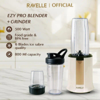 TERBARU!! [NEW LAUNCH] RAVELLE Ezy Pro Blender & Grinder - Pengejus Buah, Juicer, Penghalus Bumbu - 