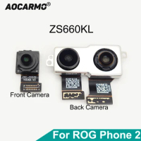 Aocarmo For ASUS ROG Phone 2 ZS660KL ROG2 Front Face Back Rear Main Camera Module Flex Cable Replacement Part