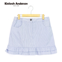 【Kinloch Anderson】氣質條紋荷葉邊短裙 金安德森女裝(KA0454002)