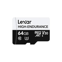 Lexar 高耐用 microSDXC UHS-I 記憶卡 64GB LMSHGED064G-BCNNG 香港行貨