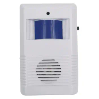 Wireless Motion Sensor Doorbell Alarm Door Bell Alert Detector Chime for Driveway Indoor