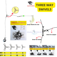 Aksesoris Pancing Kili Kili THREE WAY SWIVELS CATFISH Cabang Tiga Umpan