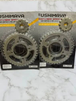 Gear Set Fushimaya Depan Belakang Jupiter Mx New 38T/14T Gear Gigi Jupiter Mx New 14T/38T