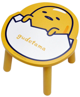 【震撼精品百貨】蛋黃哥Gudetama~三麗鷗蛋黃哥台灣授權木製矮椅(可收納)#99055