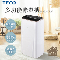 【TECO 東元】福利品 11L一級節能除濕機(MD2240RW)