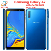 Samsung Galaxy A7 2018 Duos A750FN/DS Dual Sim 4GB RAM 64GB ROM Global Version 6.0" Original Exynos NFC