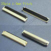 10pcs/lot Laptop Internal Keyboard Connector 25pin 1.0mm Pitch Socket for Dell Alienware M11x R1 R2 R3 etc