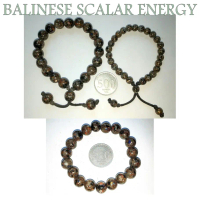 GELANG BIO G BUSTER ORGONITE SCALAR WITH BLACK TOURMALINE