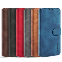 DG.MING Wallet Phone Case Cover For Samsung Galaxy S21 Ultra/S21+/S20 FE/S20 Lite Magnetic Flip Leather Card Pockets Shell