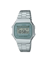 CASIO นาฬิกาข้อมือ A168WA-3AYDF สีเขียว