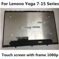 Original 15.6'' For Lenovo Yoga 7-15 Yoga 7-15ITL Yoga 7-15ITL5 82BJ FHD LCD Touch Screen Digitizer Laptop Replacement Assembly