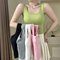 8633#MILKY Tanktop Bra Wanita Import