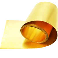 0.7mm*200mm brass belt stripe sheet gasket foil board washer 100/200/300/500/1000/1500mm long