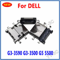 1-10PCS New Laptop Type-C Connector For DELL G3-3590 G3-3500 G5 5500 Socket DC Jack USB Type-C Charging Port USB Charging Dock