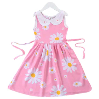 Super Affordable Promotional Clothes 3-10 Years Old Baby Girl Dress Birthady Party Princess Dress Kids Everyday Casual Dress