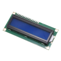LCD1602 1602 LCD Module Blue/Yellow Green Screen 16x2 Character LCD Display PCF8574T PCF85744 II C I2C Interface 5V for Arduino