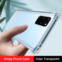 Soft Clear Phone Case for Samsung Galaxy S20 FE Plus Ultra S20FE S20plus S20ultra Airbag Shockproof TPU Thin Silicone Back Cover