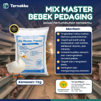 Mix Master Bebek Pedaging 1 Kg - Premix Bebek Potong Pemacu Pertumbuhan & Nafsu Makan