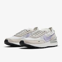 【NIKE 耐吉】WAFFLE ONE 經典復古鞋 小SCAI 解構 休閒 穿搭 米白紫(DC2533-101)