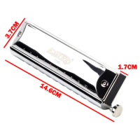 Chromatic Harmonica Harmonica 10 Holes 40 Tones Mouth Musical Instruments Organ Professional With Cleaning Cloth