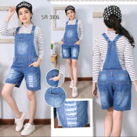 Femme Overall OL Jeans Rok Celana Kodok