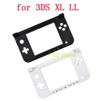 Replacement Black White Plastic Middle Frame For 3DSXL 3DSLL Game Console Housing Shell Case Screen Bezel