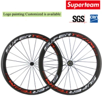 Wholesale black glossy decals 50mm 700c clincher matte finish carbon wheels with black novatec hub for road bike use wheelset
