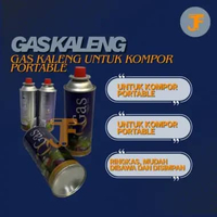 Gas Kaleng Queen / Gas Kaleng Portable / Gas Kaleng Portable 225 Gram / Gas Kaleng Kompor Portable /