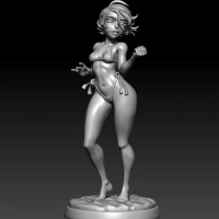 1/24 75mm 1/18 100mm Resin Model Sexy Little Girl Figure Unpainted No Color RW-500