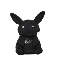 FRAGMENT POKEMON THUNDERBOLT PROJECT PLUSH DOLL PIKACHU BLACK LARGE