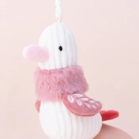 Mini Doll Kids Toys Kawaii Keychain Stuffed Rabbit Plush Sleeping Toys for Girls Newborn Baby Birthday Christmas Gift for Child
