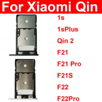 Sim Card Tray Holder For Xiaomi Qin 1S 1S Plus+ Qin 2 F21 F21S F22 Pro SIM Card Slot Reader Socket Adapter Parts