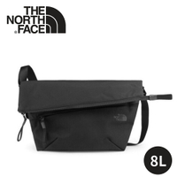 【The North Face 8L 側背包《黑》】3KWY/休閒背包/斜背包/外出包