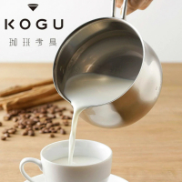 【下村企販】日本製304不鏽鋼附刻度牛奶鍋1L(KOGU 戶外露營系列)